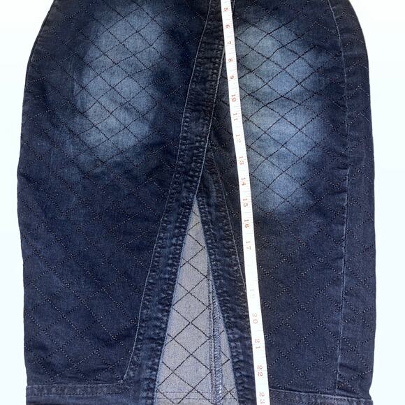 Redfox Premium Denim Jean Crop Top and Skirt set size S - Picture 2 of 8